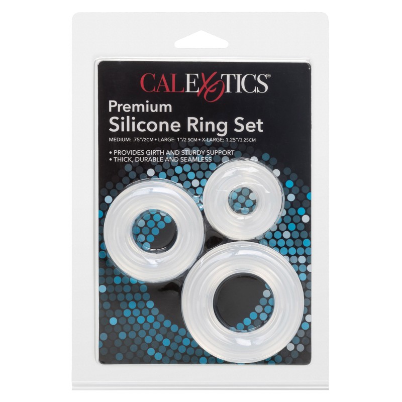 Pierścień-PREMIUM SILICONE RING SET